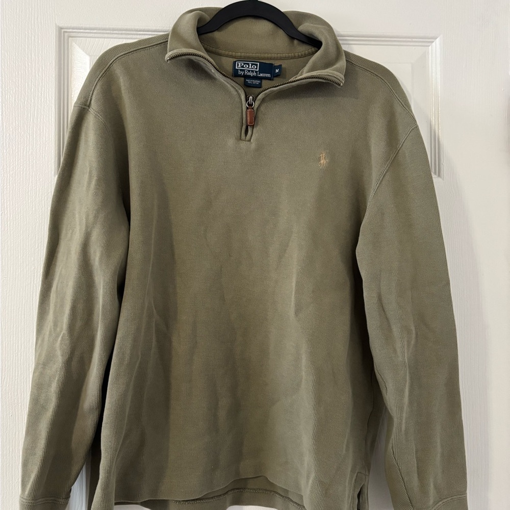 Polo by Ralph Lauren Men's Olive Sweater